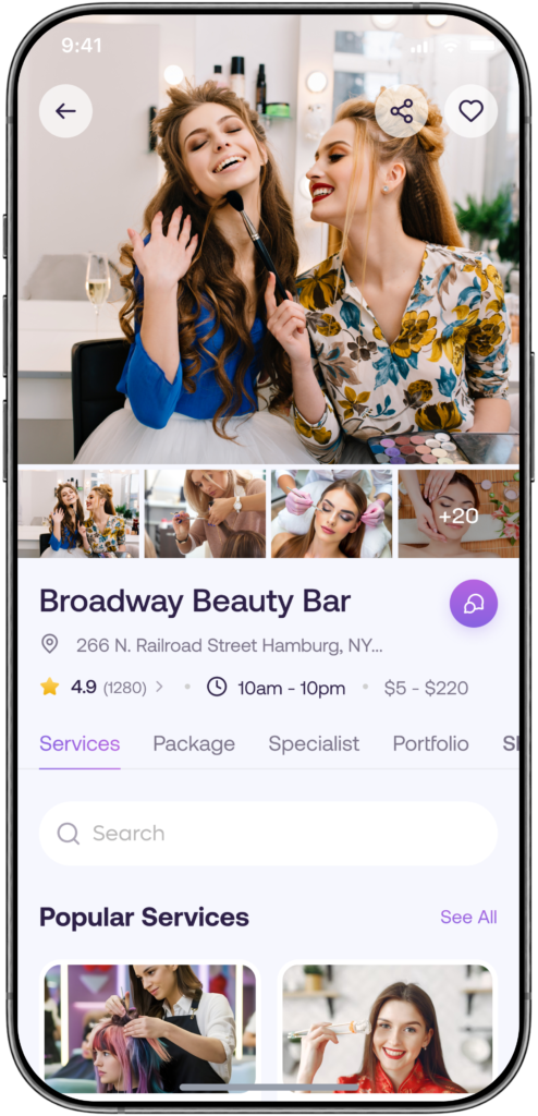 Blissbo - Salon Details