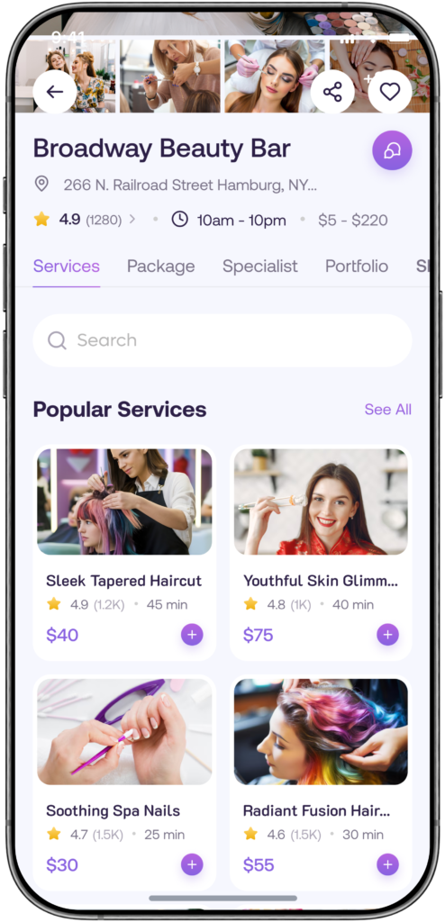 Blissbo - Salon Services