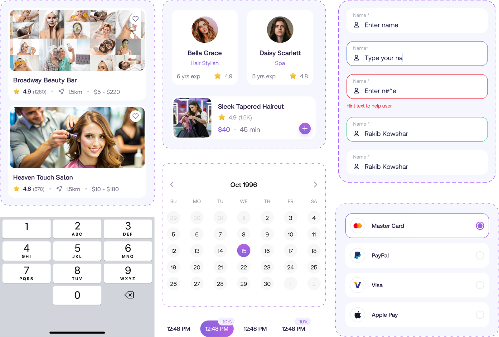 Blissbo - Salon Booking App